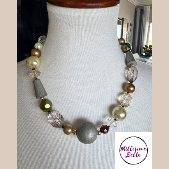 Ball Jeweled Necklace - Picture 1 of 4